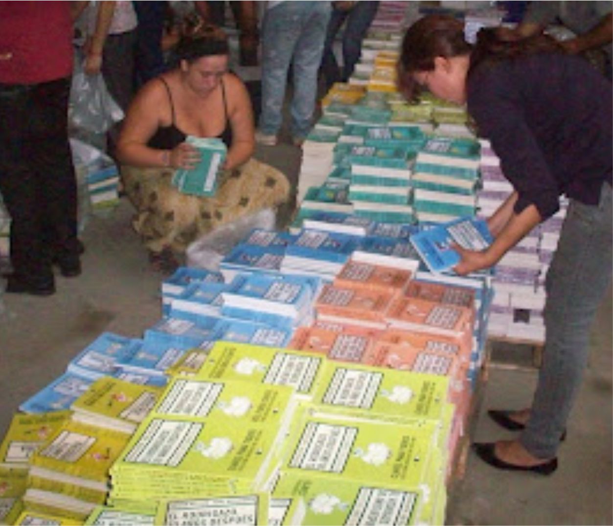 Programa de Donaciones de libros y Padrinazgo a Bibliotecas