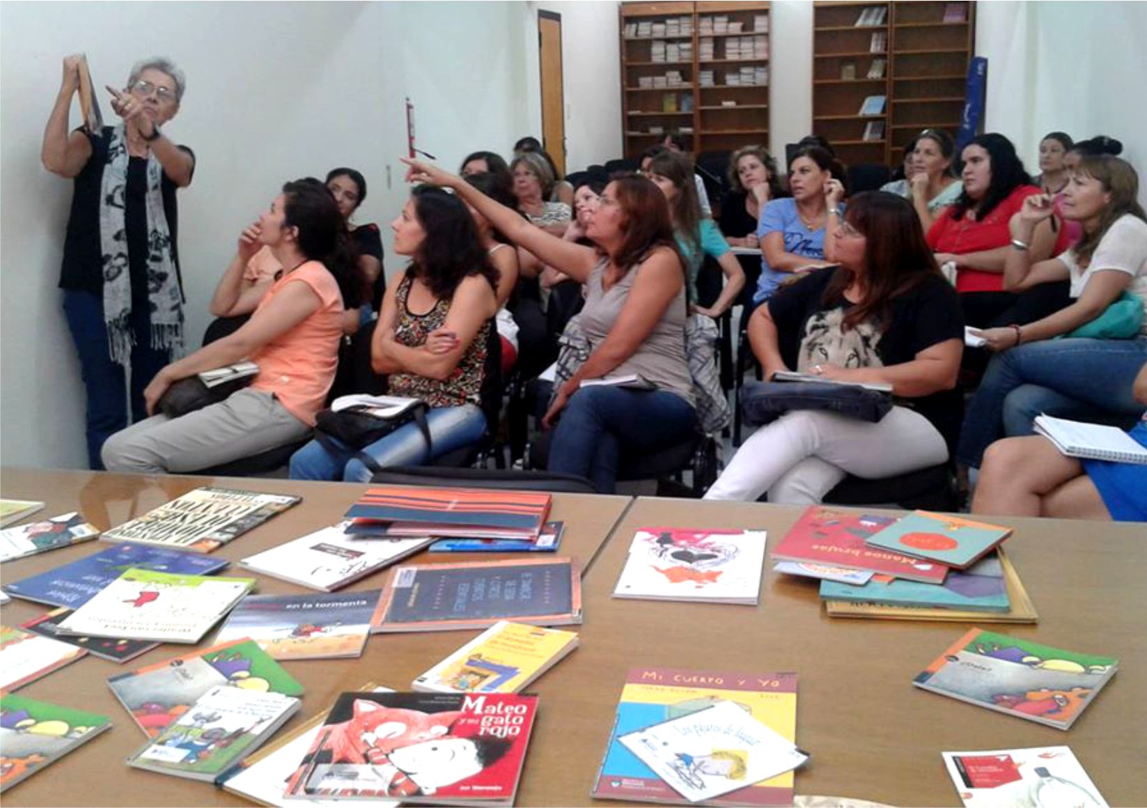 Los talleres de los Foros, siempre multitudinarios